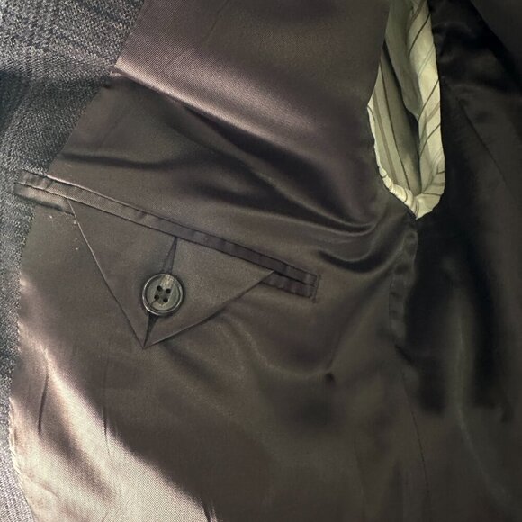 Lauren Ralph Lauren Wool Plaid Blazer Quiet Luxury Academia Sport Coat 44R - Picture 10 of 13